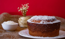 Coconut & Cappuchino Cake